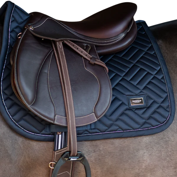 Equestrian Stockholm - Tapis de selle Modern midnight blue