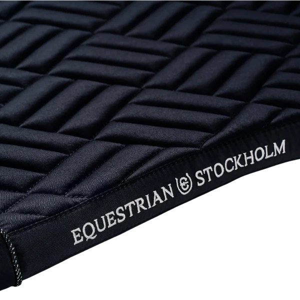 Equestrian Stockholm - Tapis de selle Modern midnight blue
