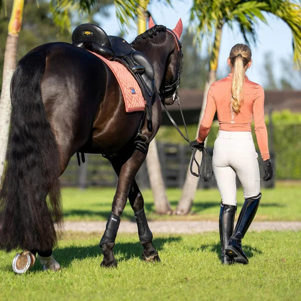 Equestrian Stockholm - Tapis de dressage Modern Coral