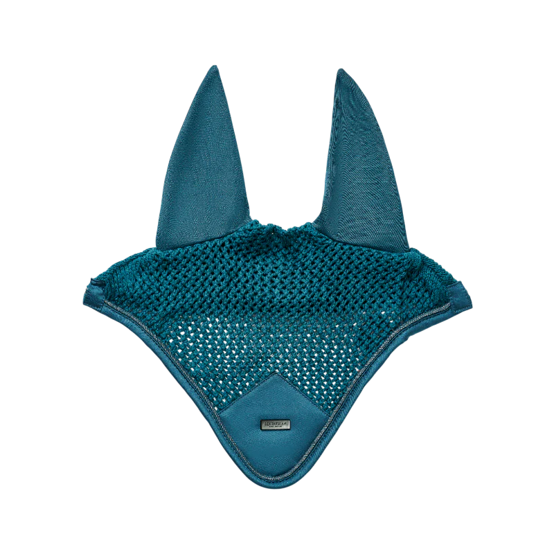 Equestrian Stockholm - Bonnet pour chevaux Modern Teal Blue