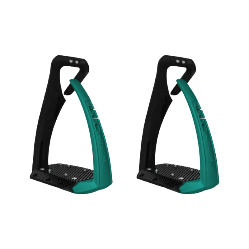 Freejump - Étriers Soft'Up Pro + noir/ vert