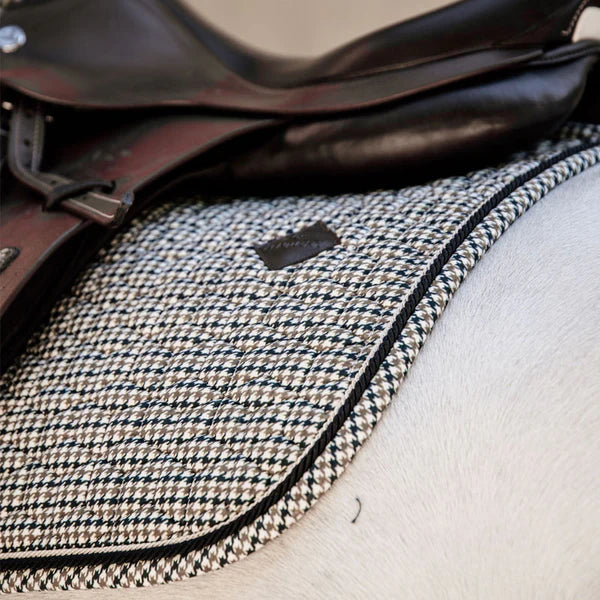 Kentucky Horsewear - Tapis de selle Pied de Poule brun