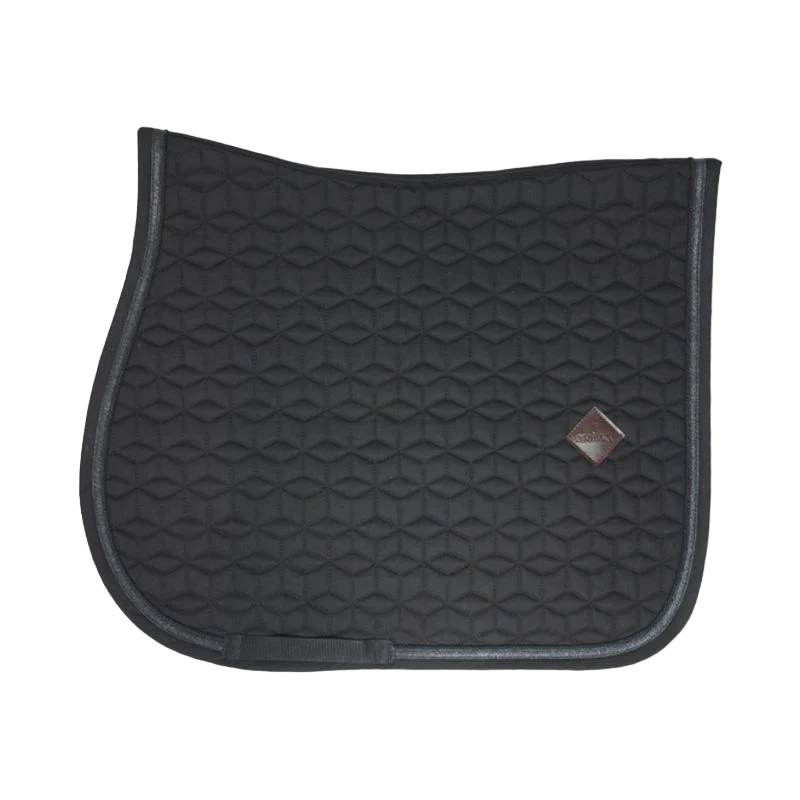 Kentucky Horsewear - Tapis de selle Glitter Rope noir