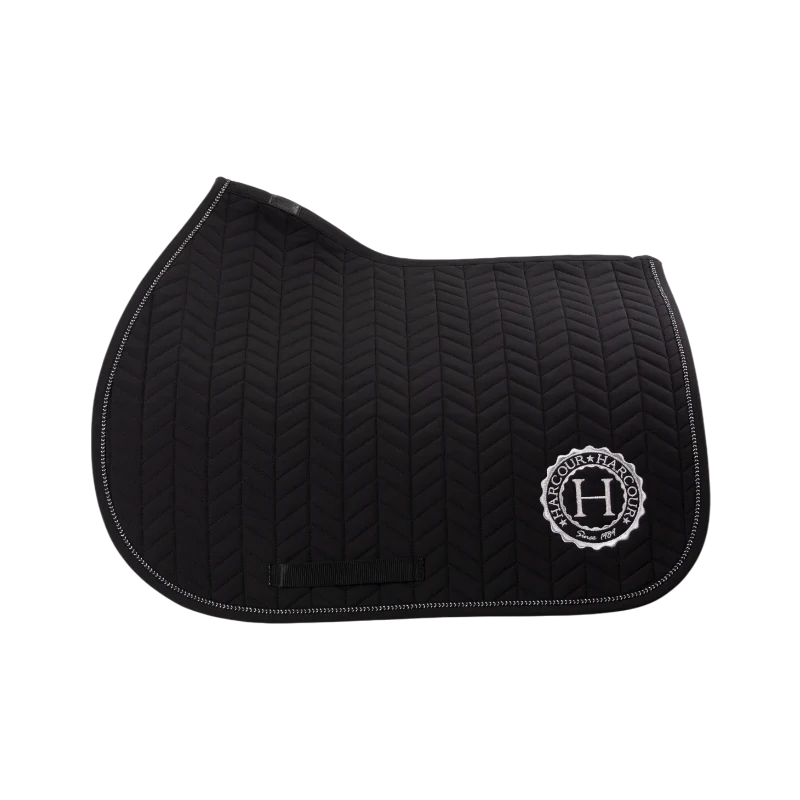 Harcour - Tapis de selle Alaska noir