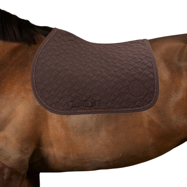 Harcour - Tapis de selle Saphir cacao