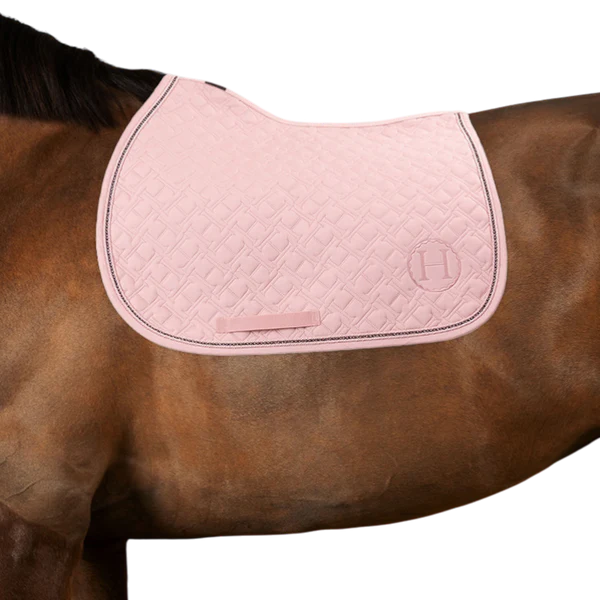 Harcour - Tapis de selle Saphir pivoine