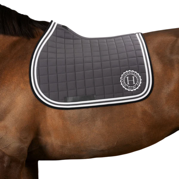 Harcour - Tapis de selle Soft ardoise