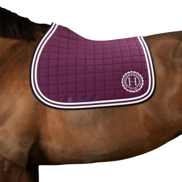 Harcour - Tapis de selle Soft figue
