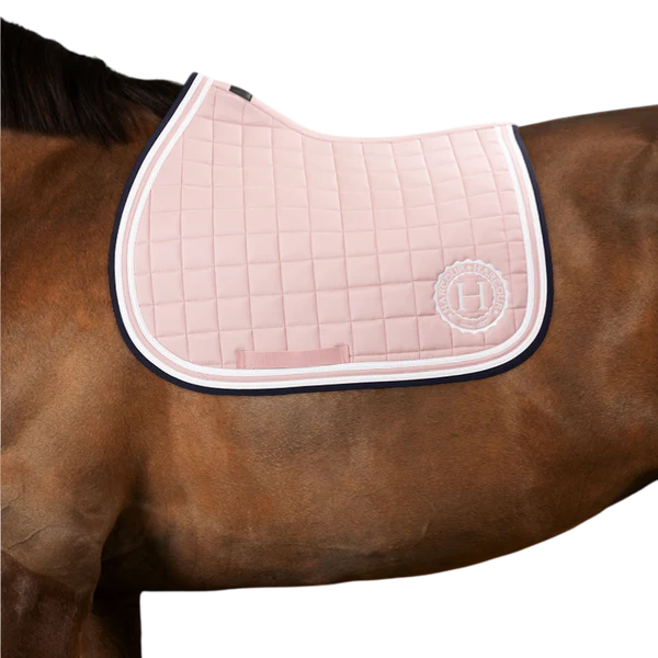 Harcour - Tapis de selle Soft pivoine