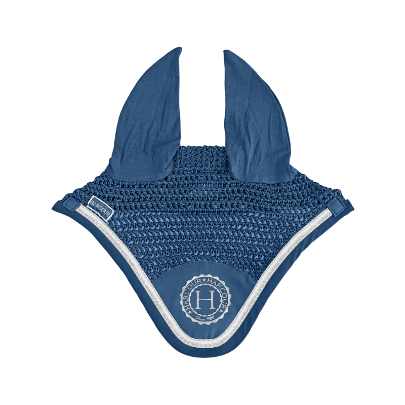 Harcour - Bonnet pour chevaux Fredy bleu lagon