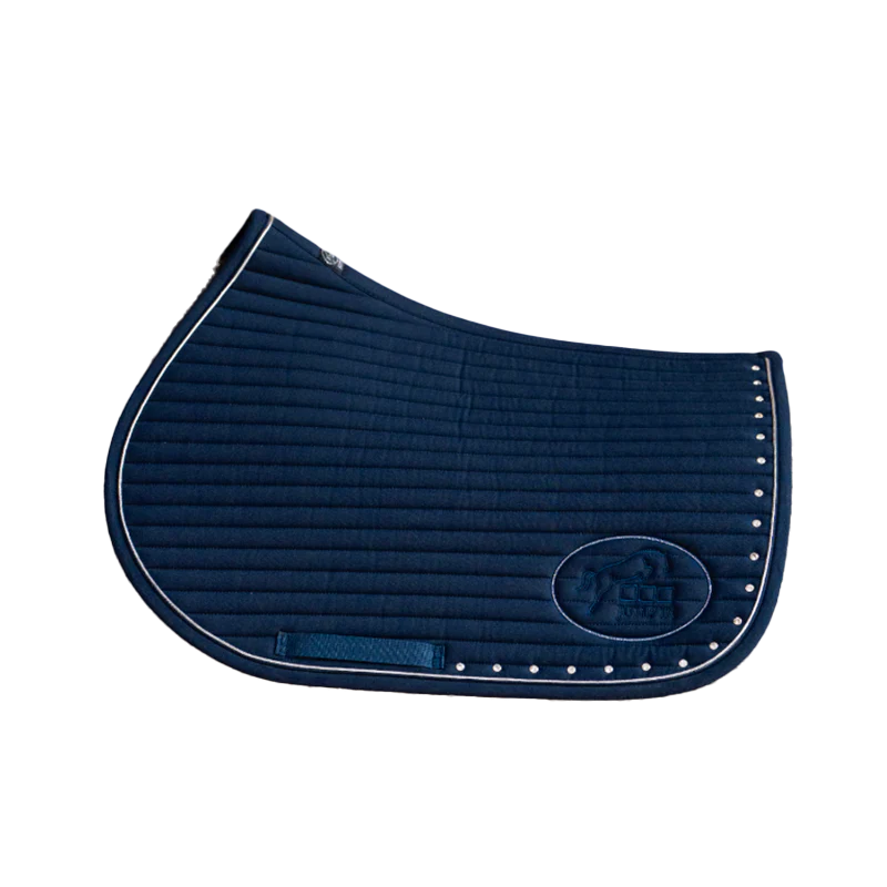Jump'In - Tapis de selle Balthazar marine/ diamant