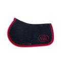 Jump'In - Tapis de selle Balthazar noir/ rouge