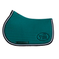 Jump'In - Tapis de selle Balthazar vert/ noir