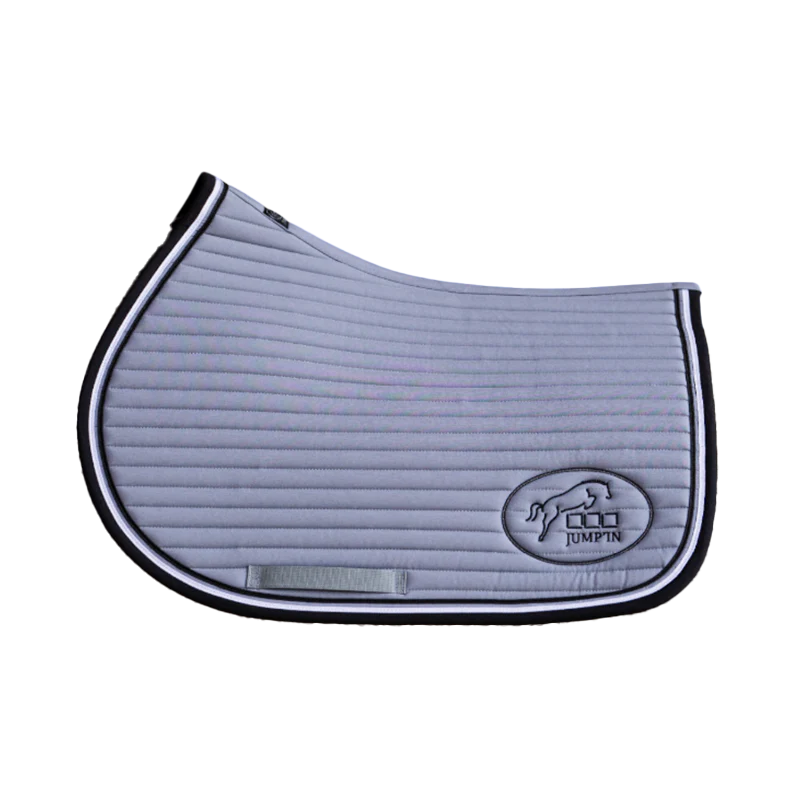 Jump'In - Tapis de selle Balthazar gris/ noir