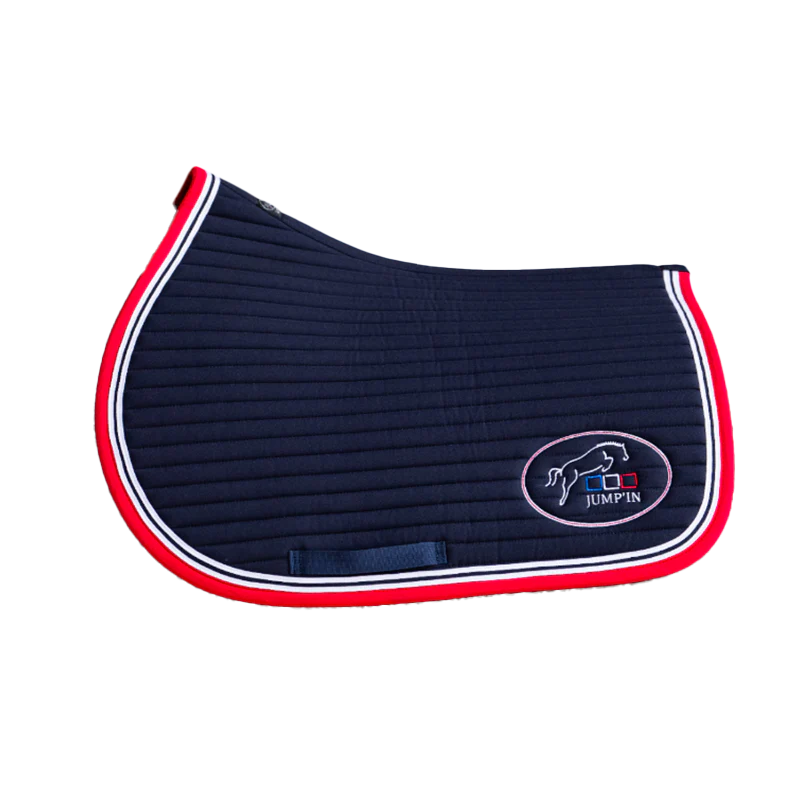 Jump'In - Tapis de selle Balthazar marine/ bleu-blanc-rouge
