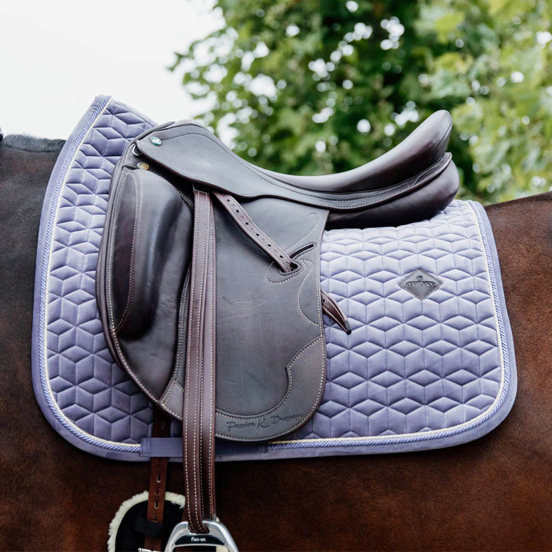 Kentucky Horsewear - Tapis de dressage Velvet Violet