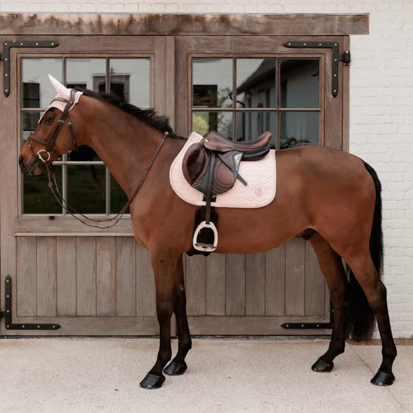 Kentucky Horsewear - Bonnet pour chevaux Wellington Sparkling vieux rose