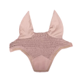 Kentucky Horsewear - Bonnet pour chevaux anti-bruits Wellington Velvet soft rose