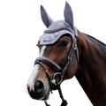 Kentucky Horsewear - Bonnet pour chevaux anti-bruits Wellington Velvet violet
