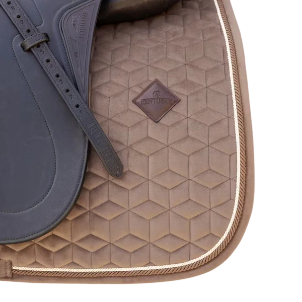 Kentucky Horsewear - Tapis de dressage Velvet beige