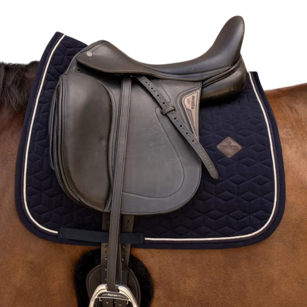 Kentucky Horsewear - Tapis de dressage Velvet dark navy