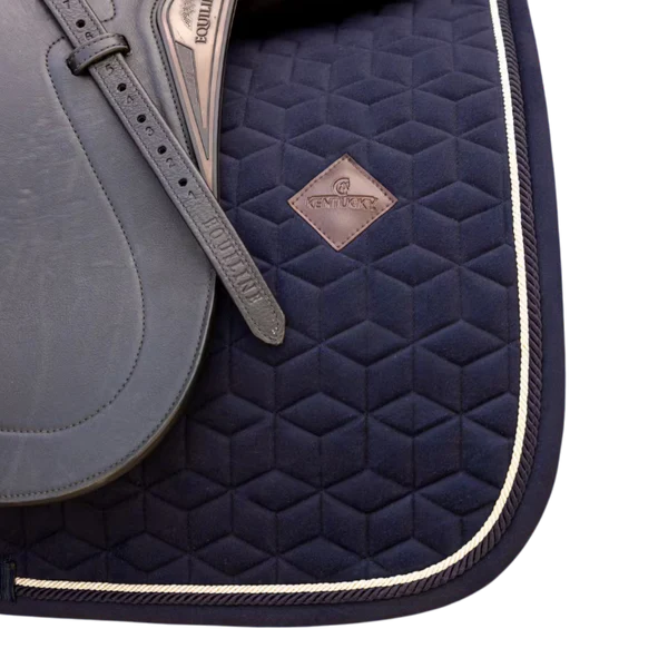 Kentucky Horsewear - Tapis de dressage Velvet dark navy