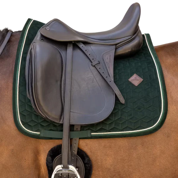 Kentucky Horsewear - Tapis de dressage Velvet pine green