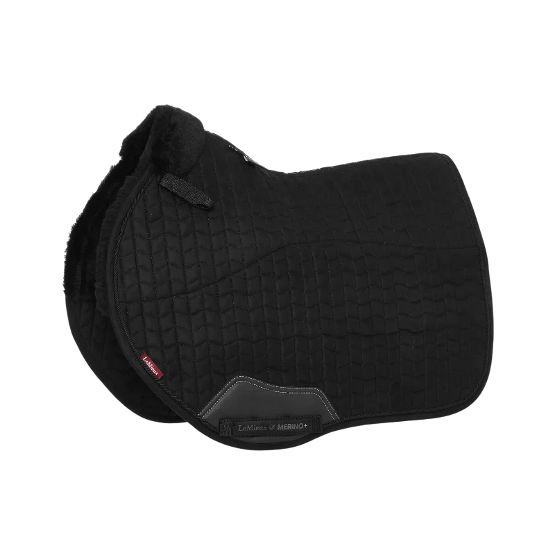 LeMieux - Tapis de selle EuroJump Merino + noir