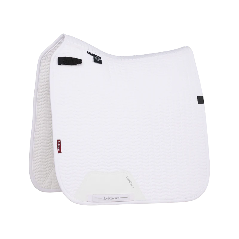 LeMieux - Tapis de dressage Square Essence blanc