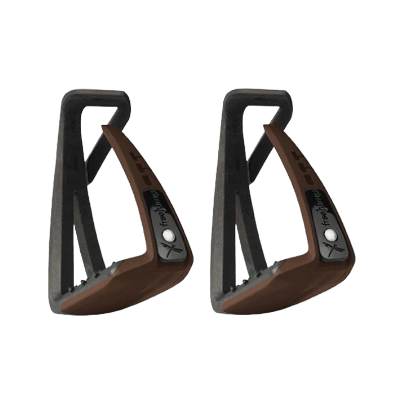 Freejump - Étriers Soft'Up Lite Noir / Choco
