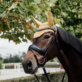 Kentucky Horsewear - Bonnet Wellington velvet moutarde