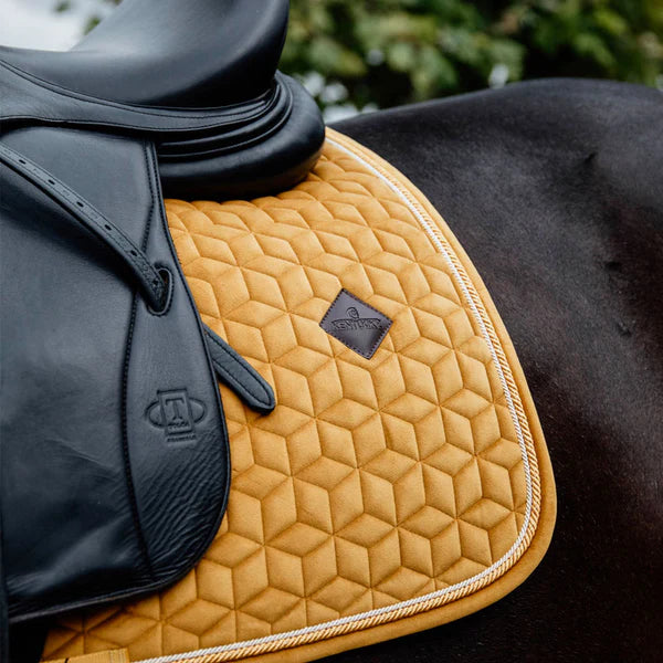 Kentucky Horsewear - Tapis de dressage Velvet Moutarde