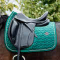 Kentucky Horsewear - Tapis de dressage Velvet Vert foncé