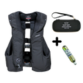 Hit Air - Pack Gilet airbag complet MLV3 noir + étui + cartouche