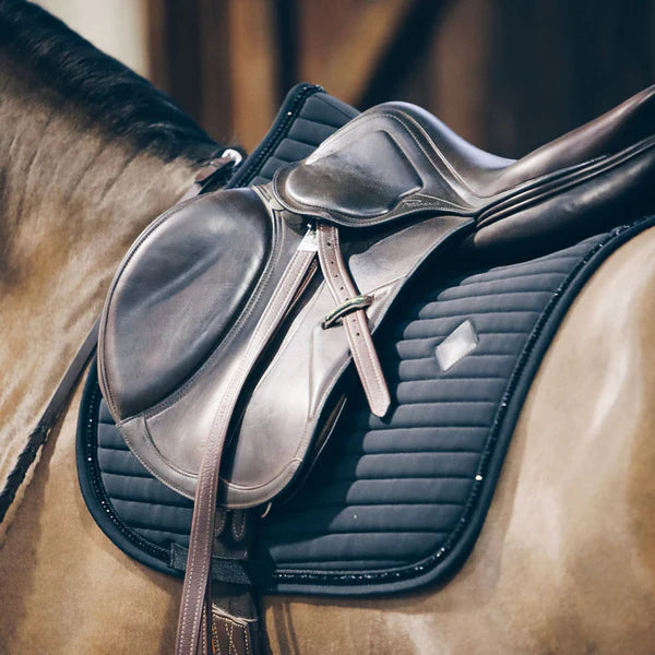 Kentucky Horsewear - Tapis de selle Pearls noir