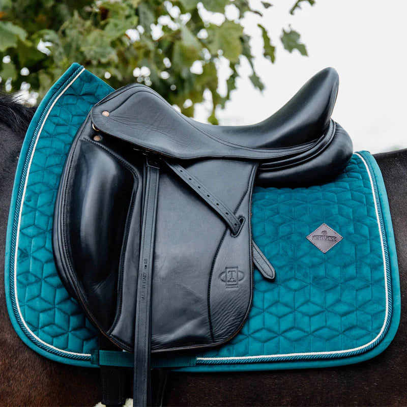 Kentucky Horsewear - Tapis de dressage Velvet Emeraude