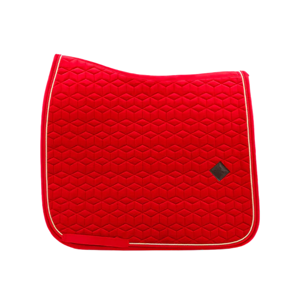 Kentucky Horsewear - Tapis de dressage Velvet Rouge