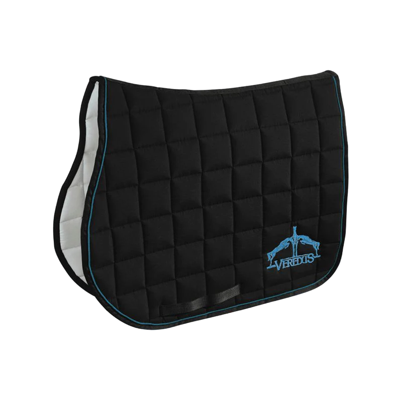Veredus - Tapis de Selle Color Edition Noir/ Bleu