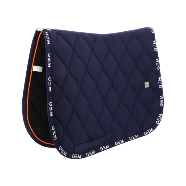 GEM - Tapis de selle Love marine