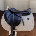 Kentucky Horsewear - Tapis de selle Pied de Poule beige