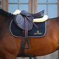 Kentucky Horsewear - Tapis de selle noir avec logo