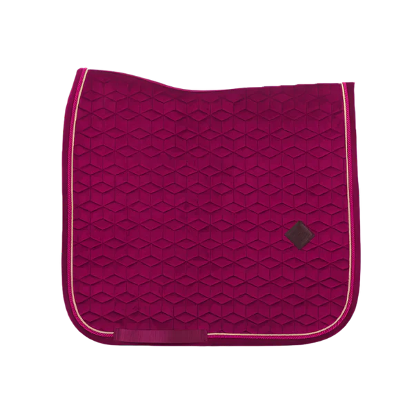 Kentucky Horsewear - Tapis de dressage Velvet Fuchsia