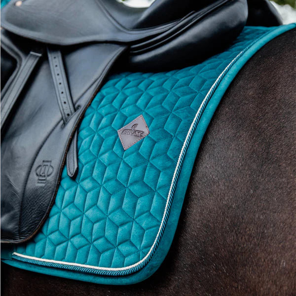 Kentucky Horsewear - Tapis de dressage Velvet Emeraude